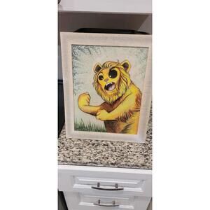 Wizard Of Oz Cowardly Lion Picture 11 x 14